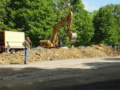 Petrillo Observes Construction Operation